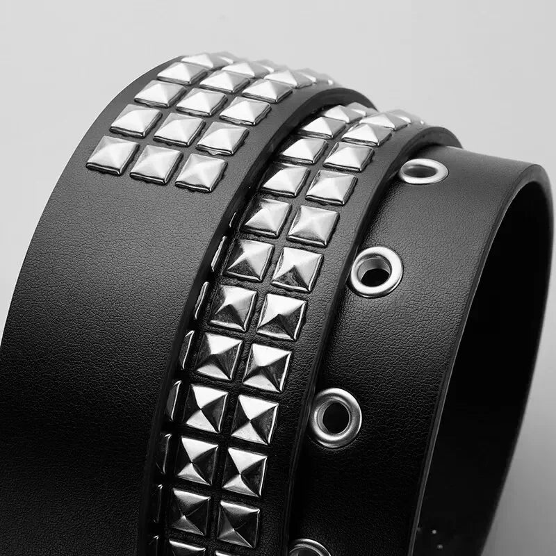 Heavy Metal Rivet Belt