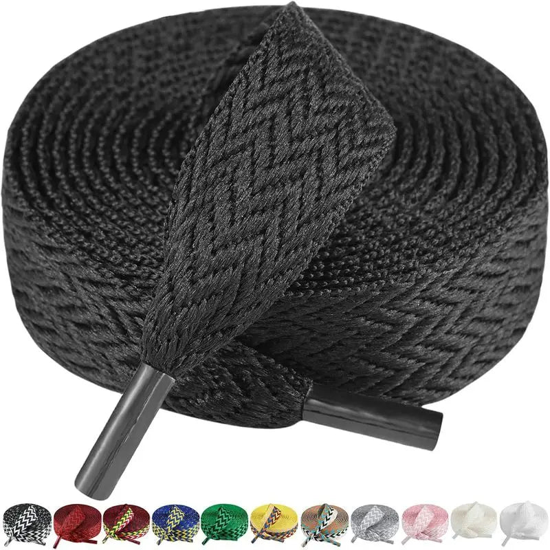 Thick Flat Sneaker Shoelaces 1.5cm
