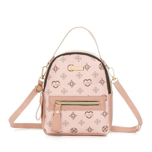 Luxury Leather Design Pattern Backpack for Women