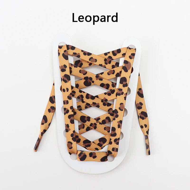 Animal Pattern Shoelaces for Sneakers
