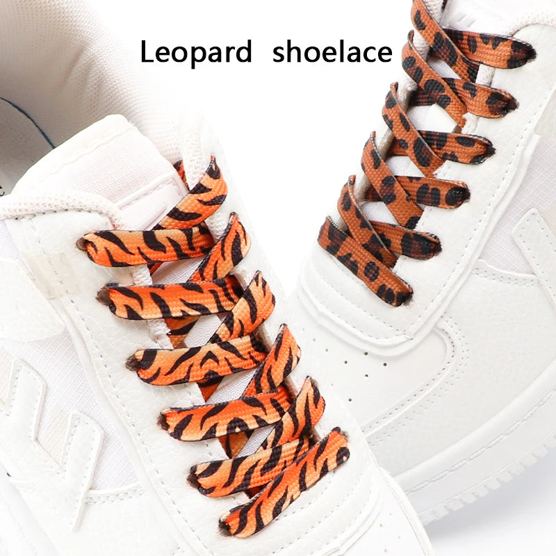 Animal Pattern Shoelaces for Sneakers