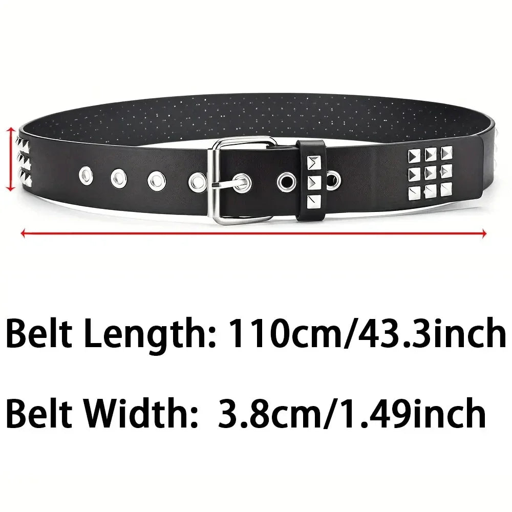 Heavy Metal Rivet Belt