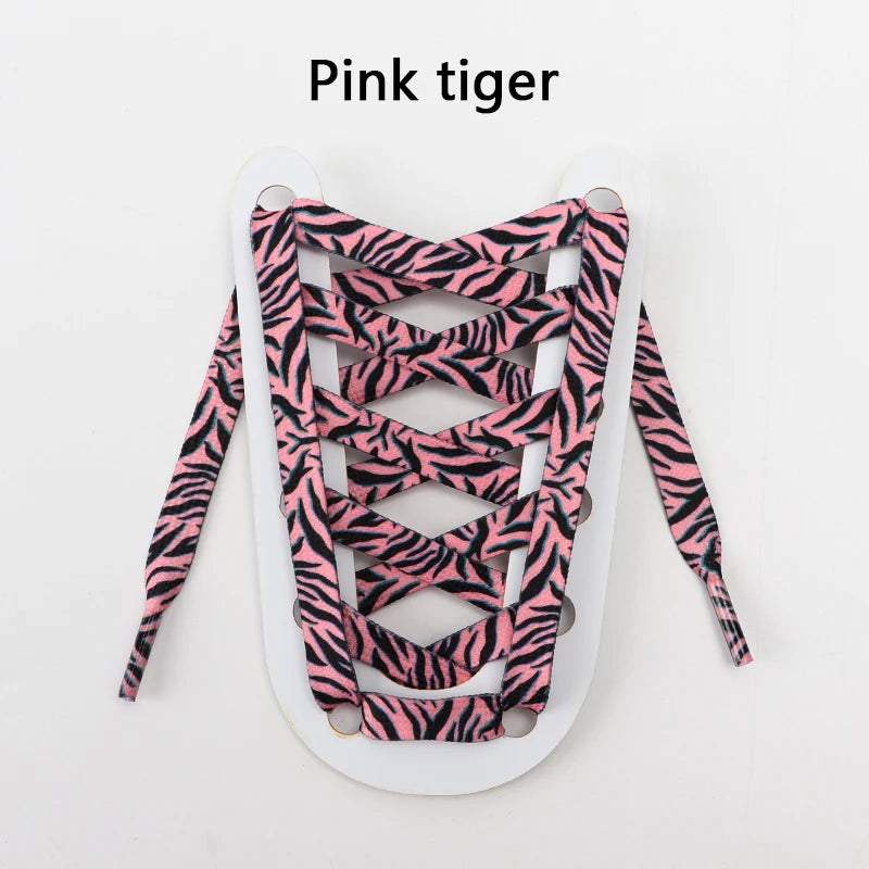 Animal Pattern Shoelaces for Sneakers