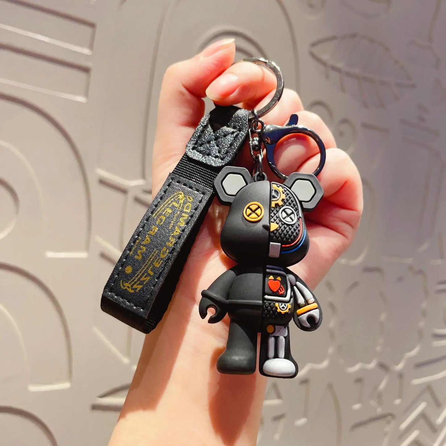 Bear Mechanical Keychain