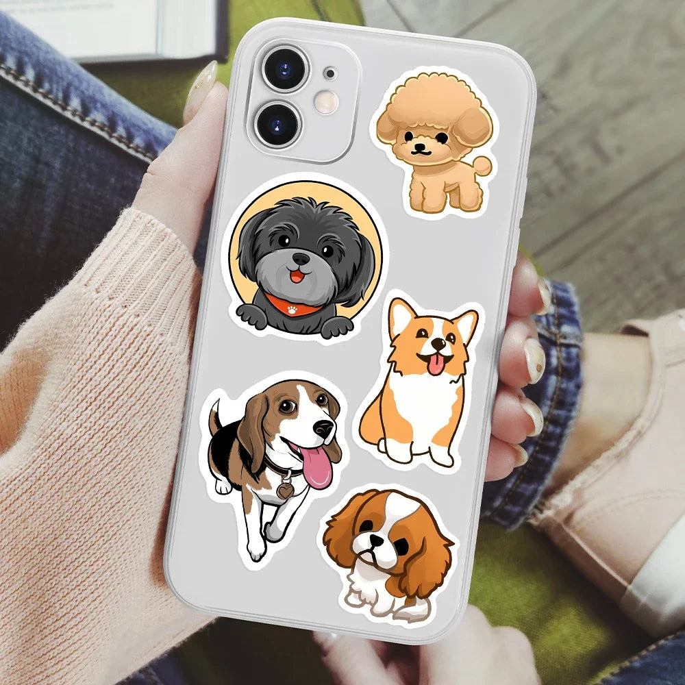 Kawaii Dog Cartoon Puppy Pet Stickers