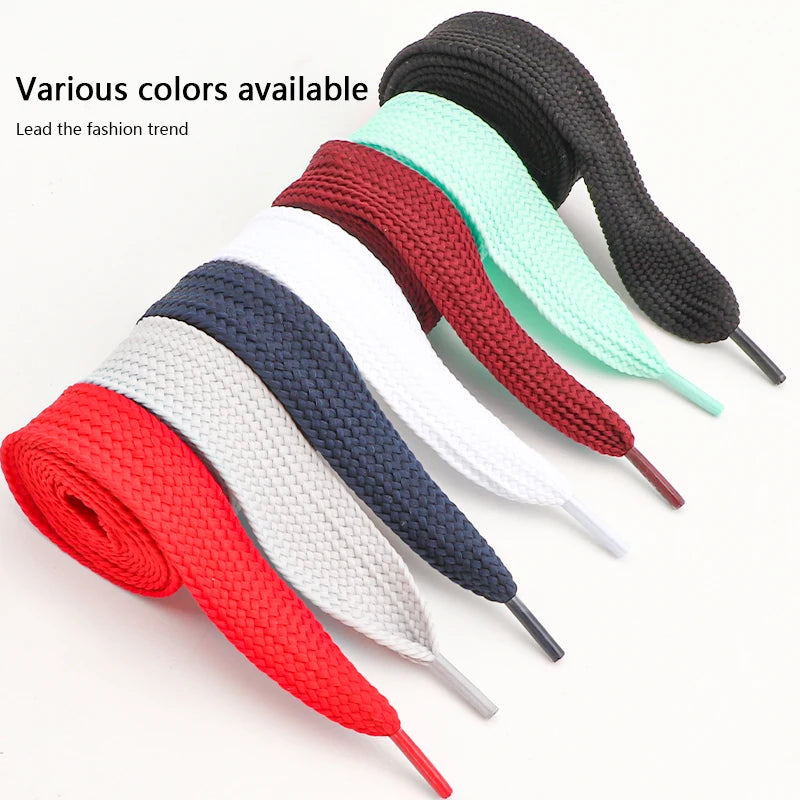 Extra Wide Fashion Shoelaces for Sneakers
