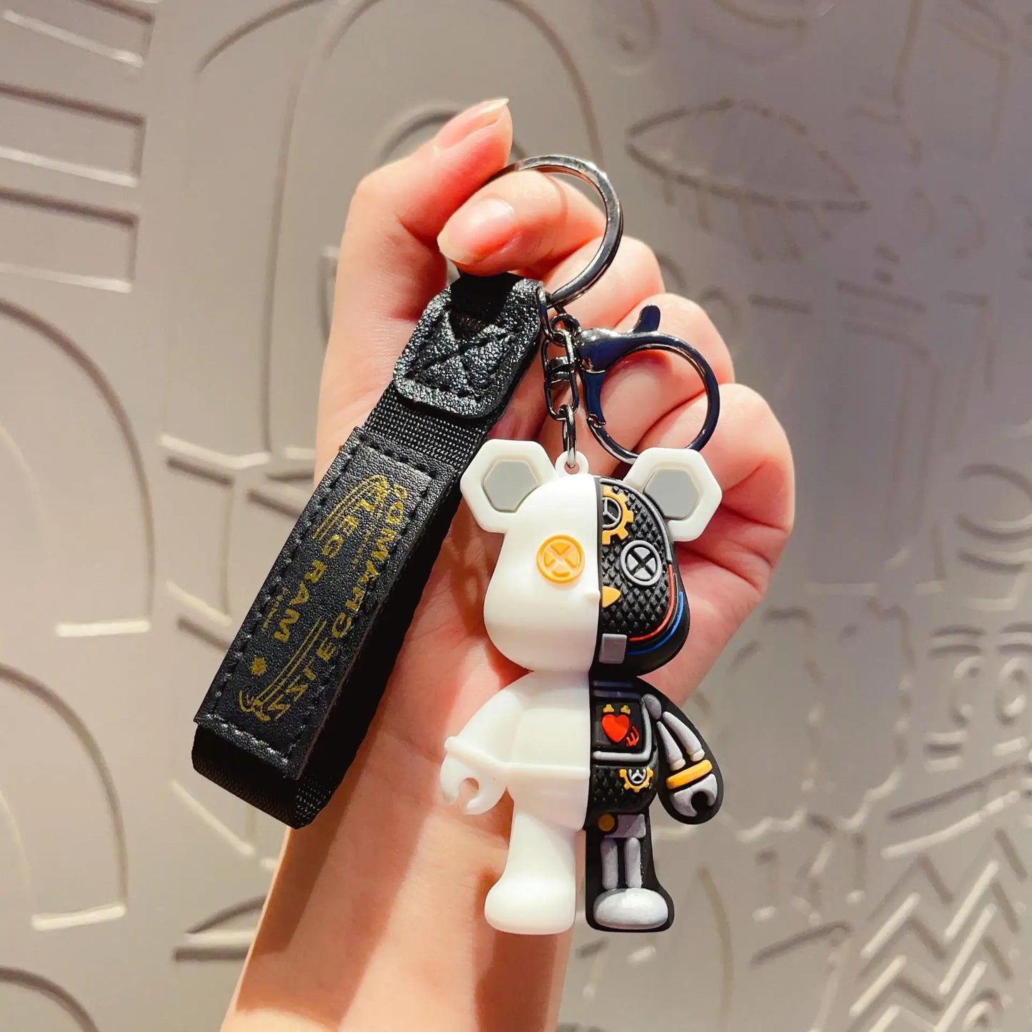 Bear Mechanical Keychain
