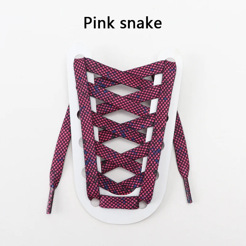 Animal Pattern Shoelaces for Sneakers