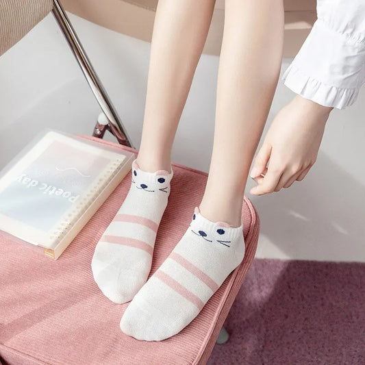 5/10/20 Pairs Women's Short Tube Socks