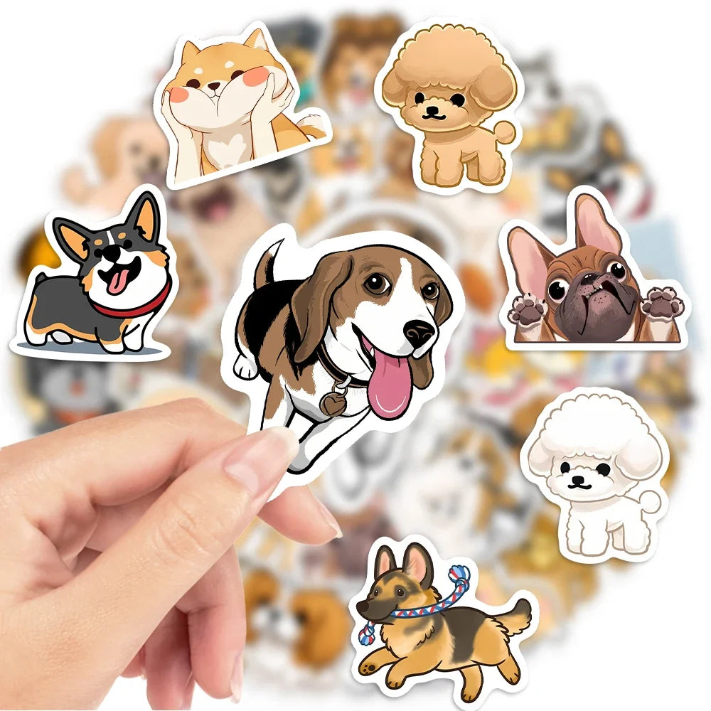 Kawaii Dog Cartoon Puppy Pet Stickers