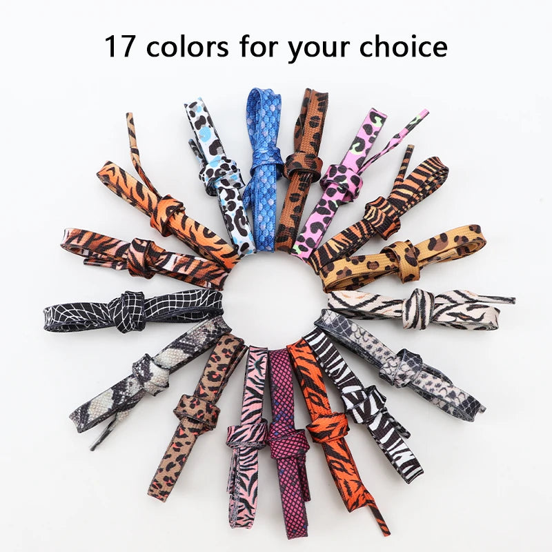Animal Pattern Shoelaces for Sneakers