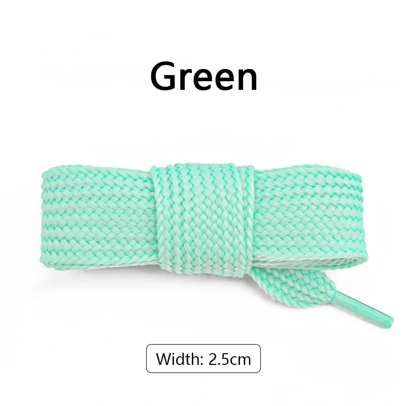 Extra Wide Fashion Shoelaces for Sneakers