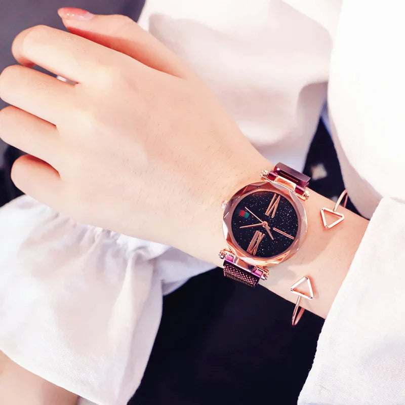 Starry Sky Designer Women's Watch - Harajuku Style