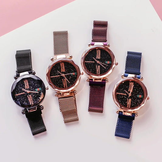 Starry Sky Designer Women's Watch - Harajuku Style