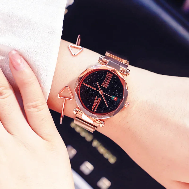 Starry Sky Designer Women's Watch - Harajuku Style