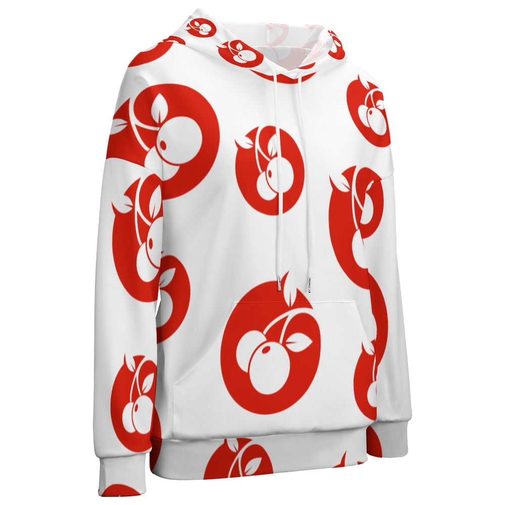 Cherries Dropped Sleeve Hoodie