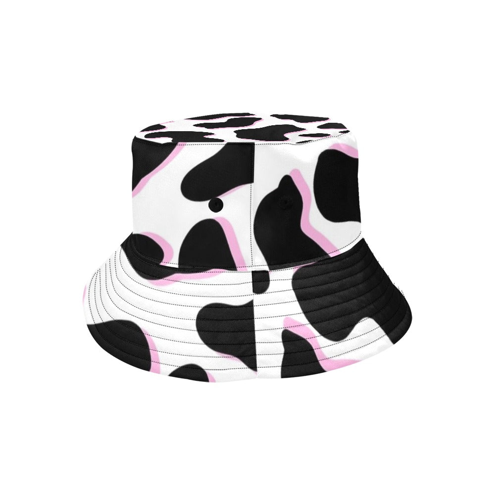 Harajuku Cow Pattern Men's Bucket Hat