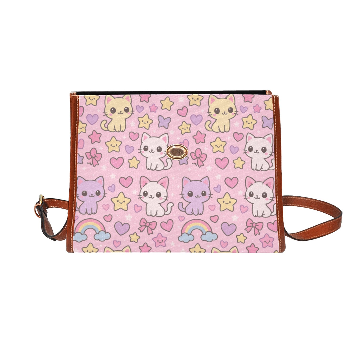 Cartoon Cat Rainbow Harajuku Kawaii Purse