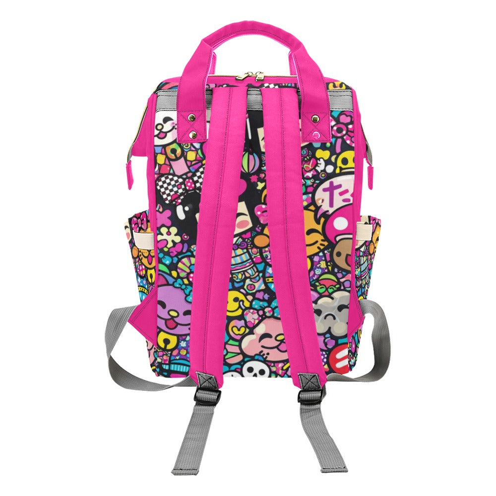 Harajuku Pop Parade Multi-Function Backpack