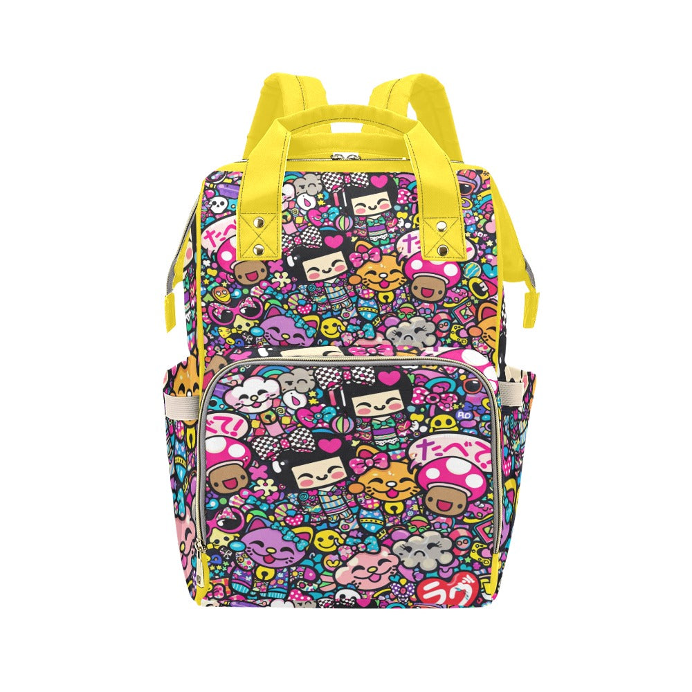 Harajuku Pop Parade Multi-Function Backpack