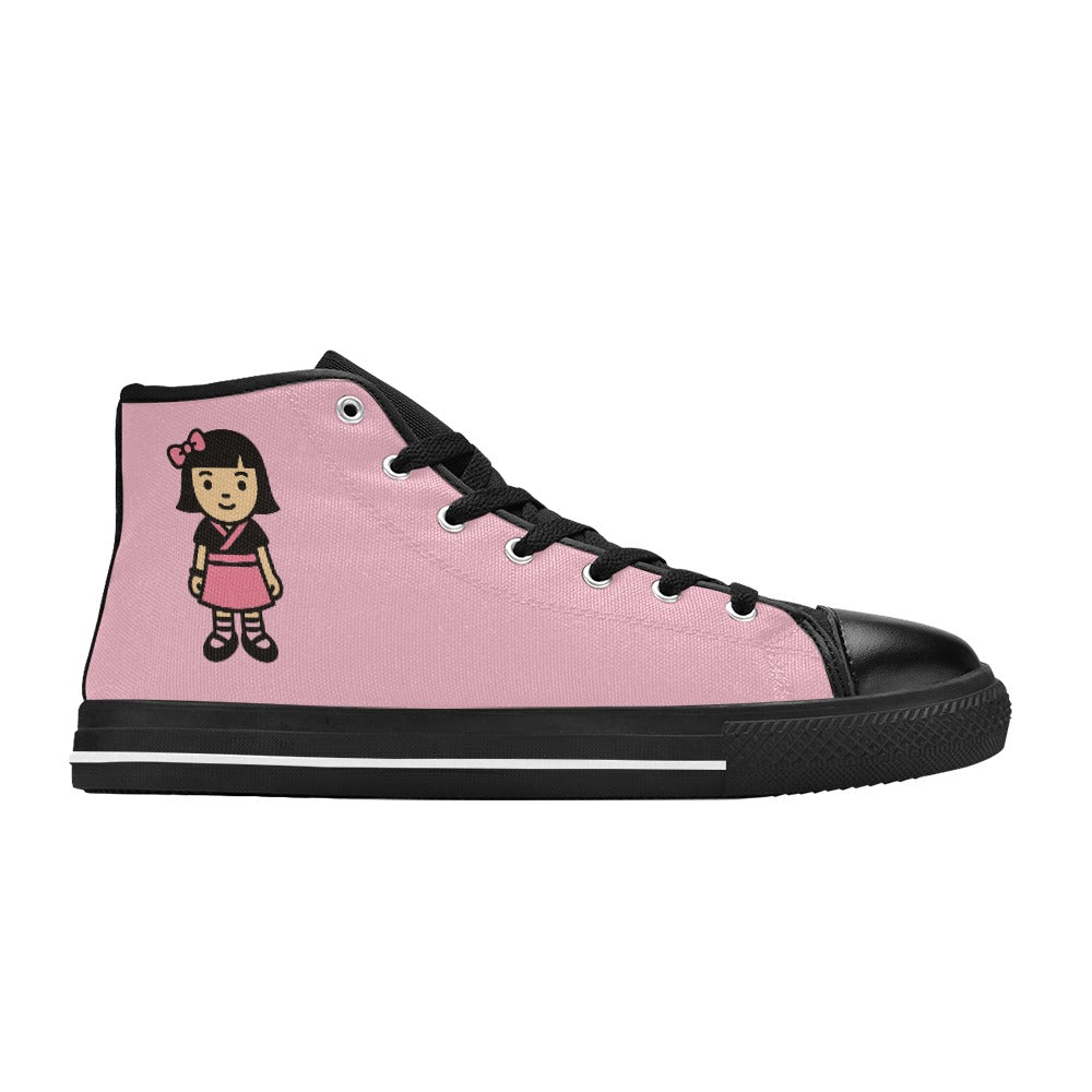 Harajuku Schoolgirl High Top Canvas Women's Shoes