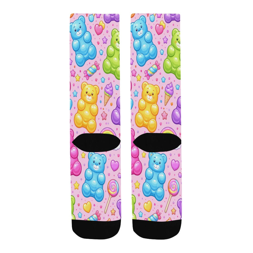 Gummy Bear Rainbow Harajuku Custom Socks