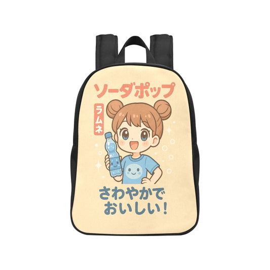 Japanese Kawaii Water Girl Canvas Backpack
