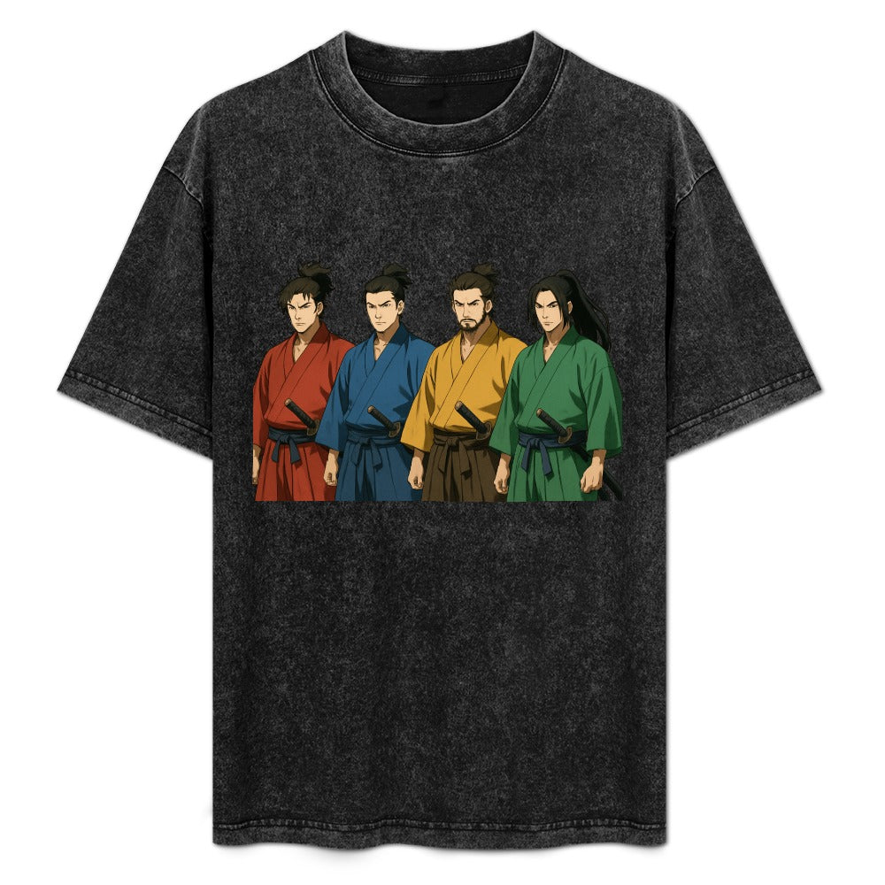 Blades of the Four Winds Vintage Wash Off Shoulder Tee