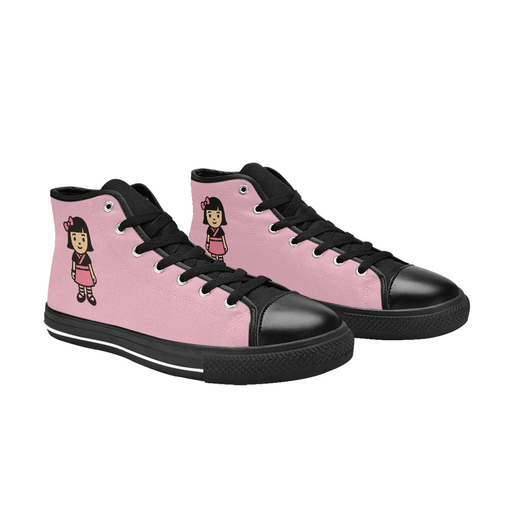 Harajuku Schoolgirl High Top Canvas Women's Shoes