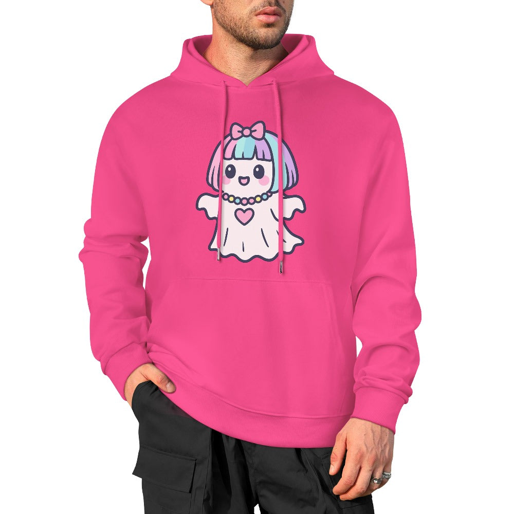 Harajuku Ghost Kawaii Pure Cotton Hoodie Sweater
