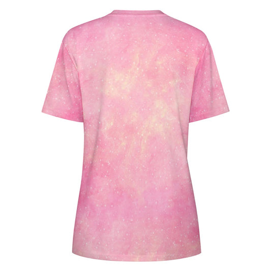 Kawaii Harajuku Ghost Women's 100% Cotton T-Shirt