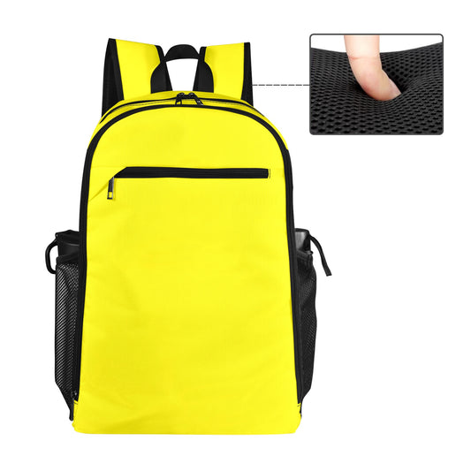 Highlighter Yellow All Over Print Leisure Sports Backpack