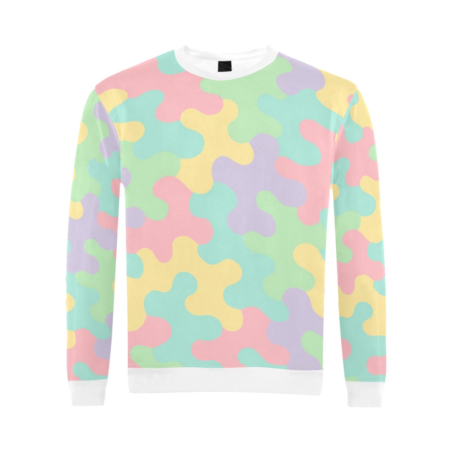 Harajuku Pastel Rainbow Camo Sweatshirt