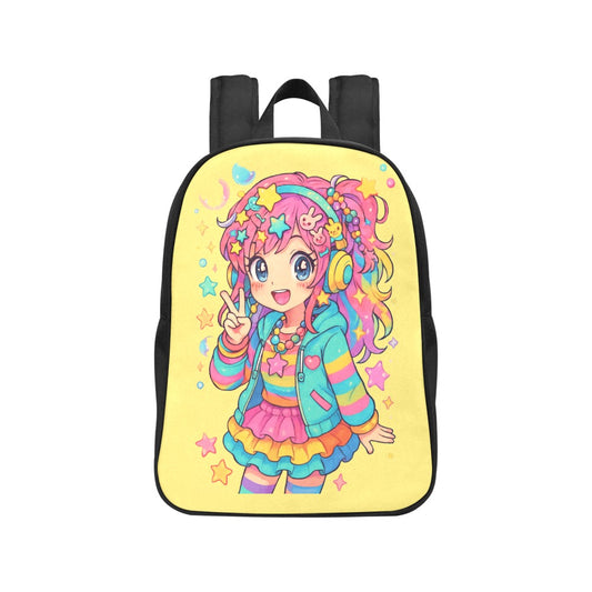 Harajuku Kawaii Cute Anime Girl Canvas Backpack