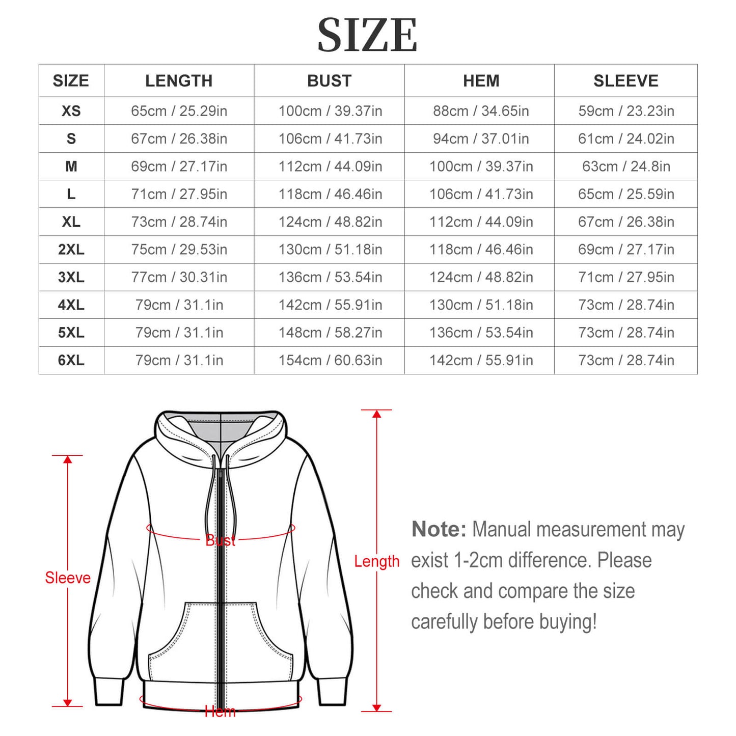 Men's Harajuku Style Hooded Jacket