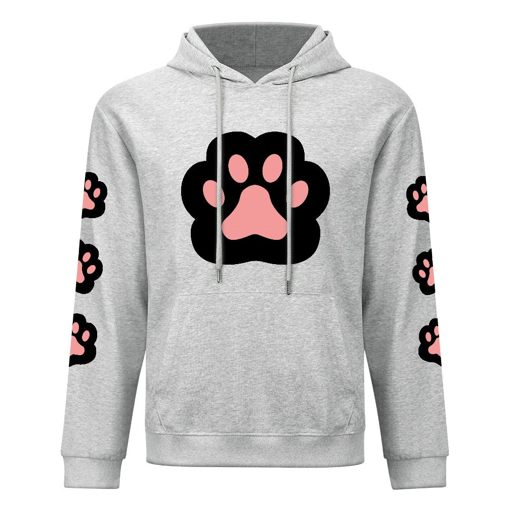 Cats Paw Multiple Colors New Pure Cotton Hooded Hoodie