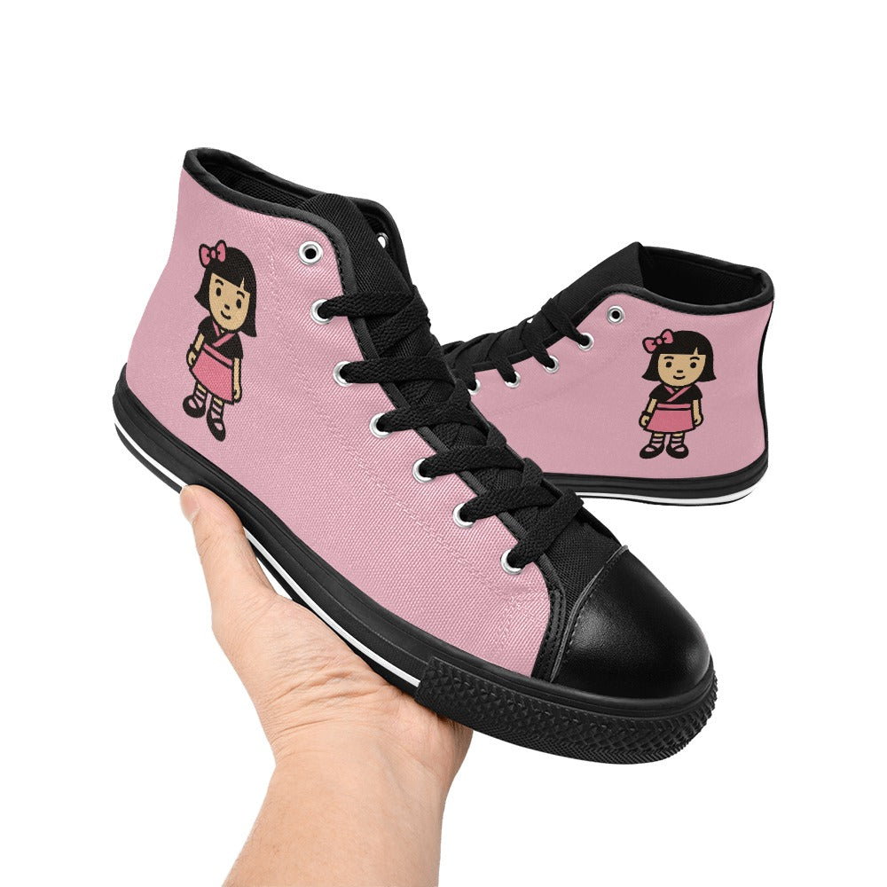 Harajuku Schoolgirl High Top Canvas Women's Shoes