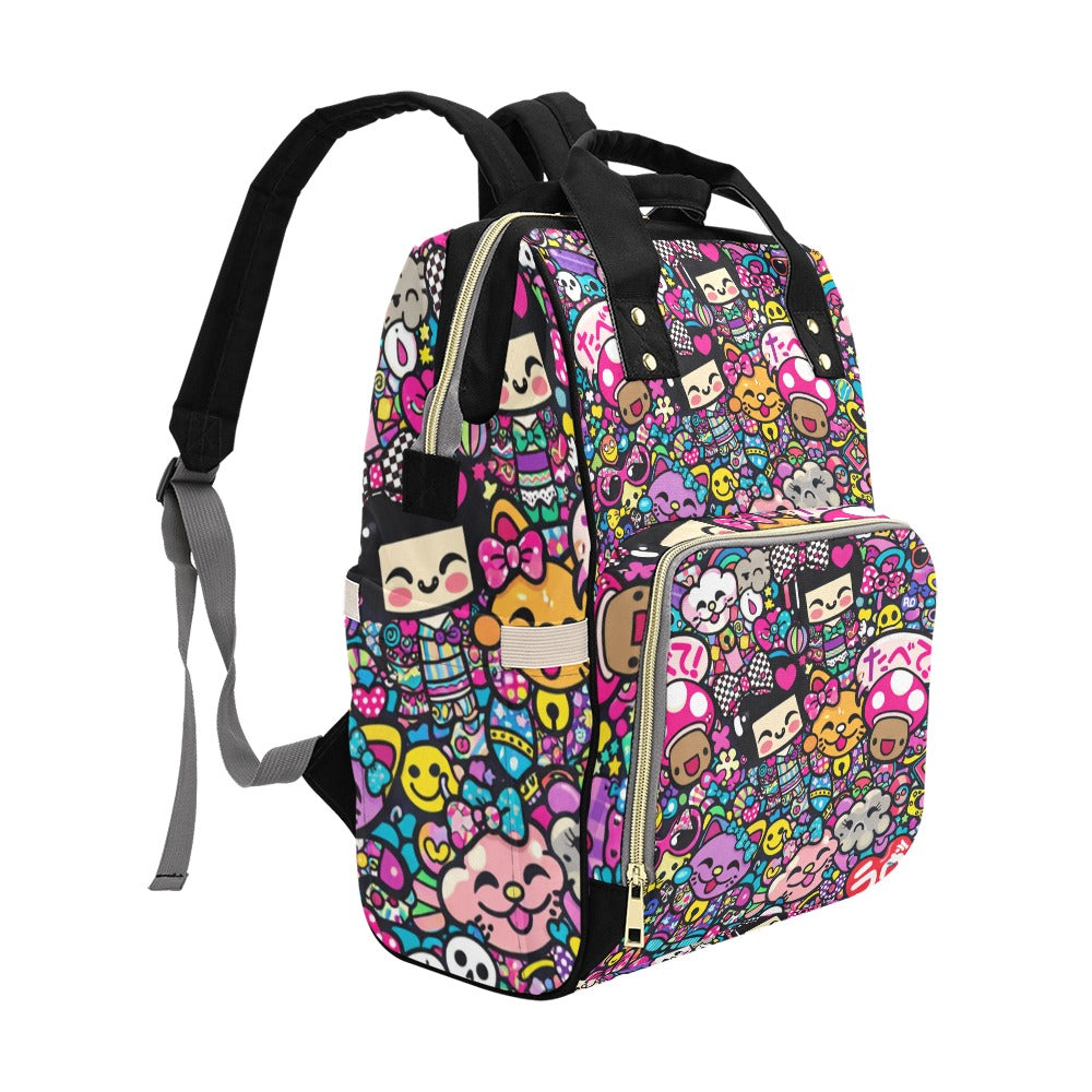 Harajuku Pop Parade Multi-Function Backpack