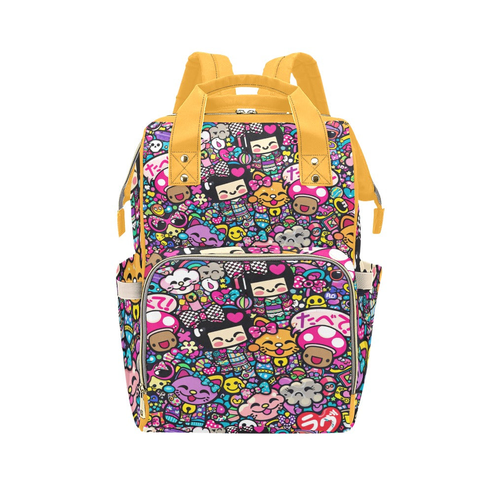 Harajuku Pop Parade Multi-Function Backpack