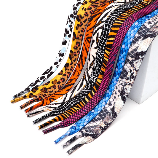 Animal Pattern Shoelaces for AF1/AJ Sneakers