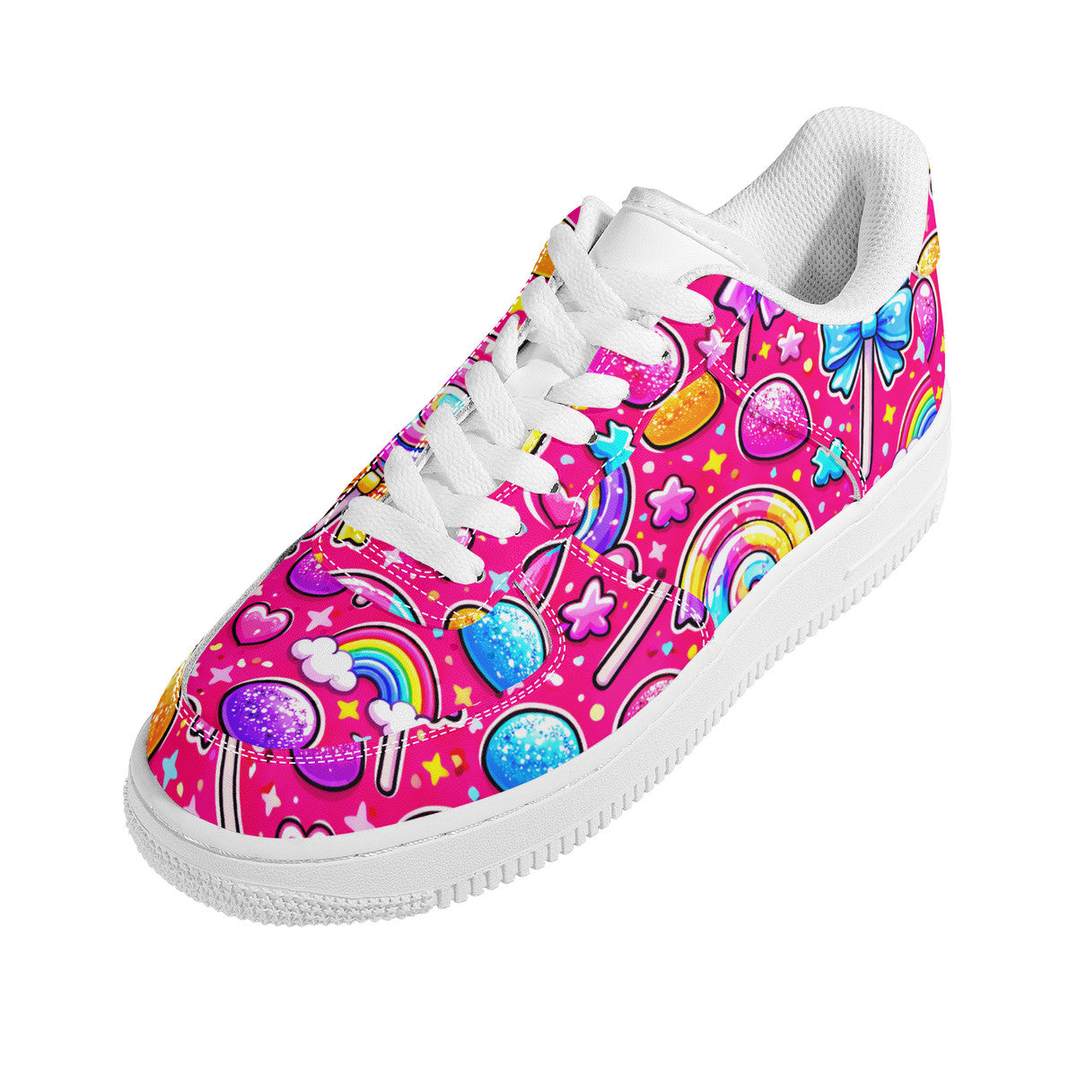 Lollipop Harajuku Pattern Low Top Unisex Sneaker