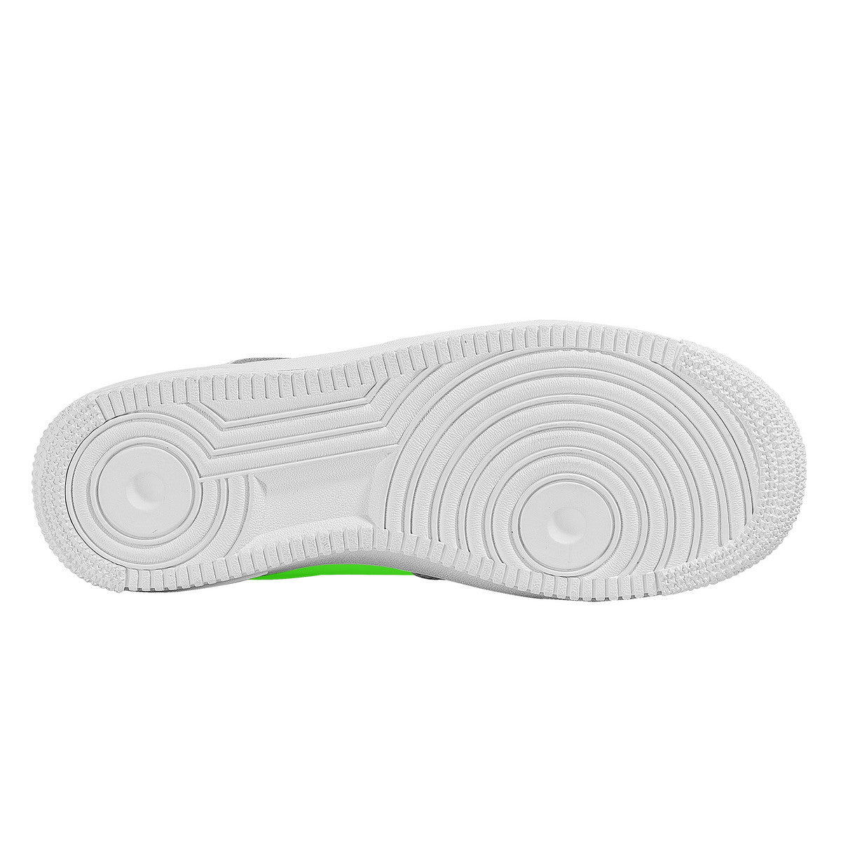 Two Tone Pink and Green Harajuku Low Top Unisex Sneaker - One Green Shoe and One Pink Shoe