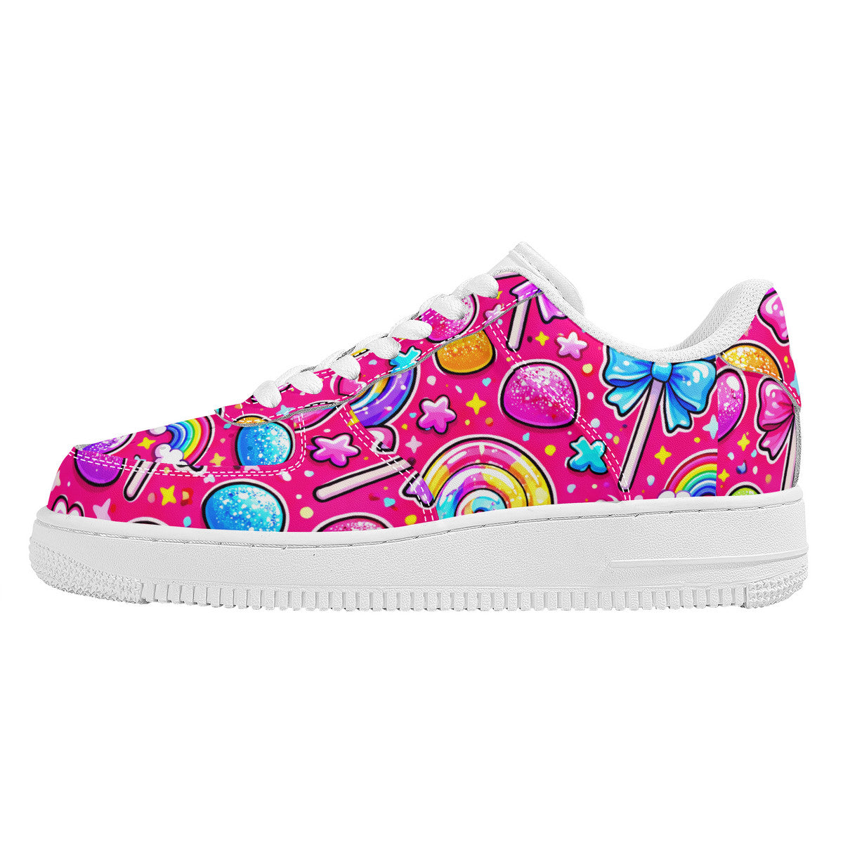 Lollipop Harajuku Pattern Low Top Unisex Sneaker