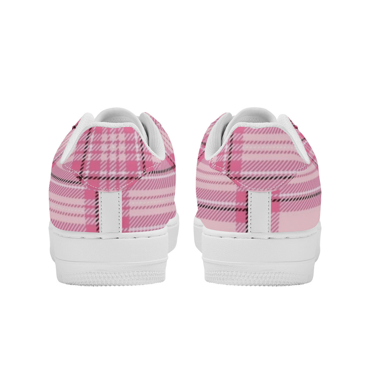 Pink Plaid Harajuku Low Top Unisex Sneaker